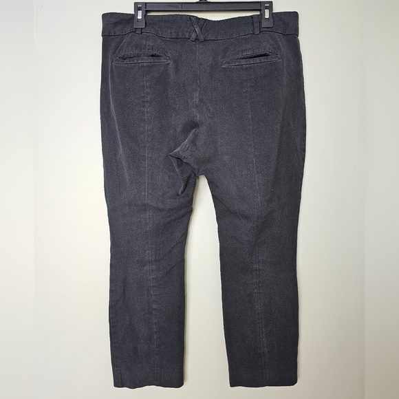 The Essential Slim By Anthropologie Ankle Pants, Black, Size 14, EUC - Picture 4 of 10